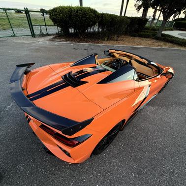 Orange 2023 Chevrolet Corvette Stingray w/3LT
