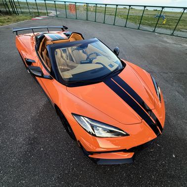 Orange 2023 Chevrolet Corvette Stingray w/3LT