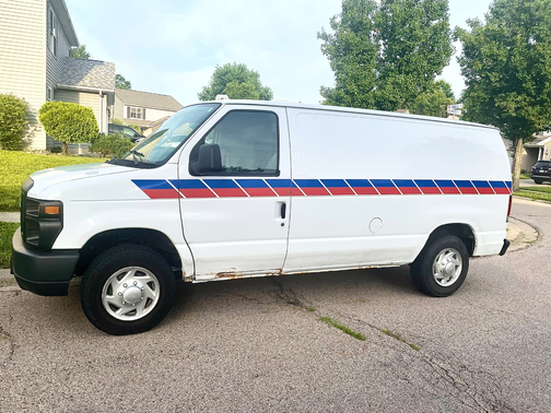 White 2013 Ford E150 Cargo