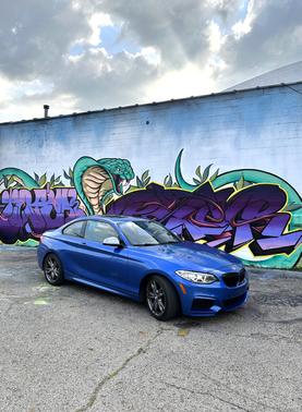 Blue 2015 BMW M235 i xDrive