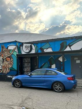 Blue 2015 BMW M235 i xDrive