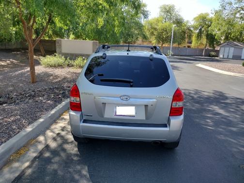 Silver 2008 Hyundai TUCSON Limited