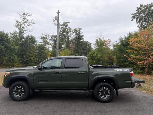 Green 2021 Toyota Tacoma TRD Off Road