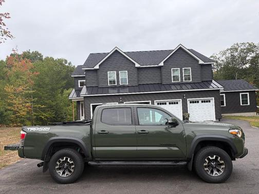 Green 2021 Toyota Tacoma TRD Off Road