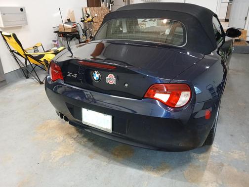 Blue 2007 BMW Z4 3.0i Roadster