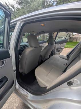 Silver 2013 Honda Civic LX