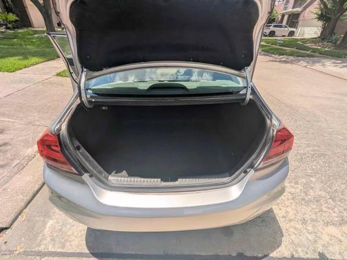 Silver 2013 Honda Civic LX