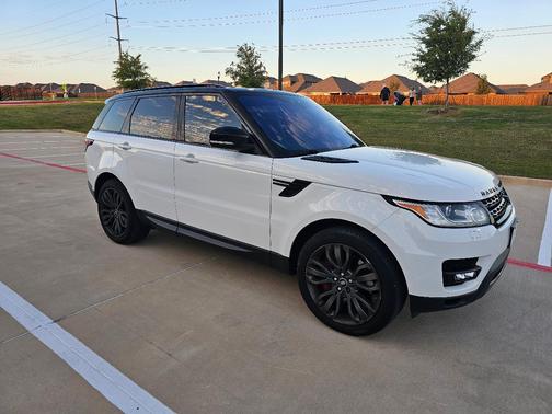 White 2017 Land Rover Range Rover Sport 5.0L Supercharged