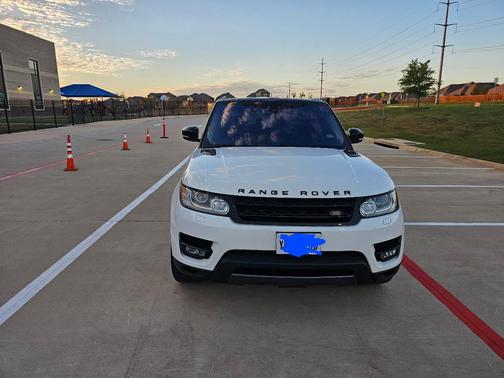 White 2017 Land Rover Range Rover Sport 5.0L Supercharged