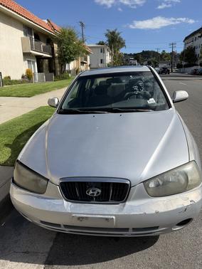 Silver 2003 Hyundai ELANTRA GLS