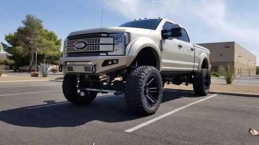 Gold 2017 Ford F-250 Lariat