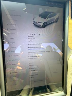 White 2020 Tesla Model X Performance