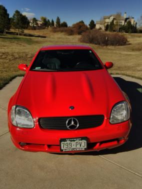 Red 1999 Mercedes-Benz SLK-Class SLK230 Kompressor