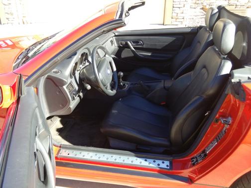 Red 1999 Mercedes-Benz SLK-Class SLK230 Kompressor