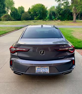 Gray 2021 Acura TLX Advance