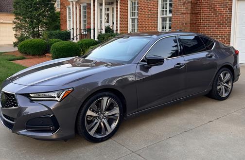 Gray 2021 Acura TLX Advance