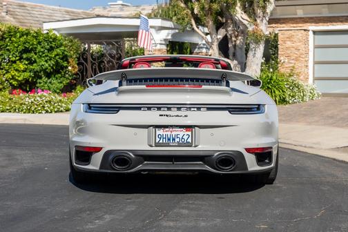 Gray 2024 Porsche 911 911 Turbo S Cabriolet