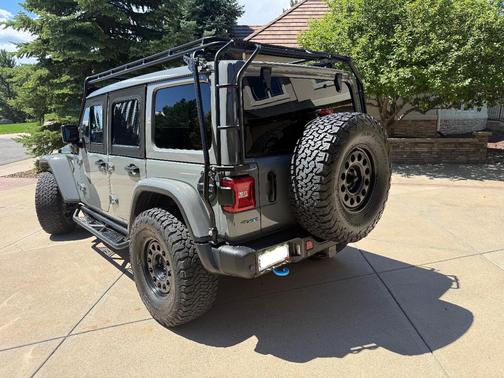 Gray 2023 Jeep Wrangler 4xe Rubicon