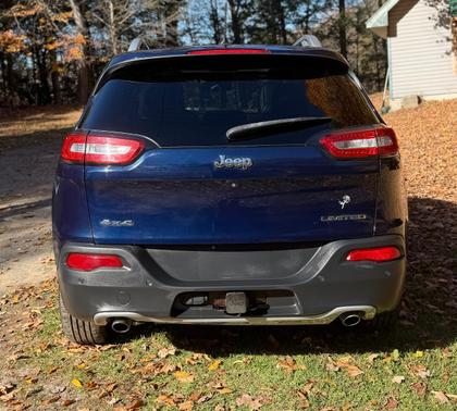Blue 2014 Jeep Cherokee Limited