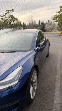 Blue 2020 Tesla Model 3 Long Range