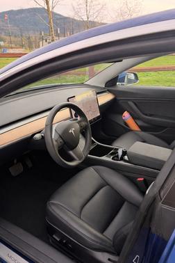 Blue 2020 Tesla Model 3 Long Range