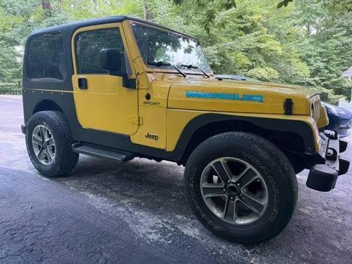 Yellow 2006 Jeep Wrangler Sport