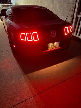 Red 2014 Ford Mustang V6