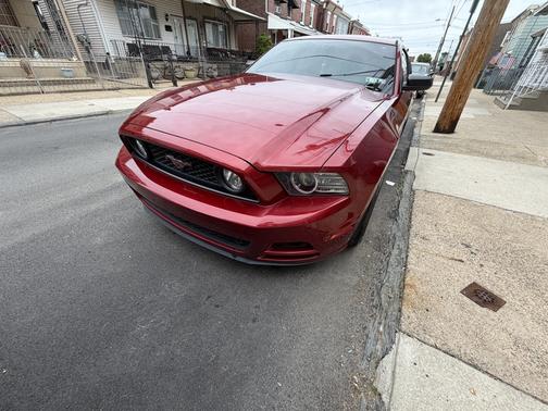 Red 2014 Ford Mustang V6