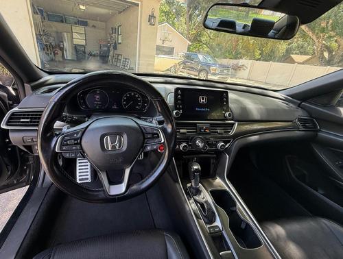 Black 2018 Honda Accord Sport