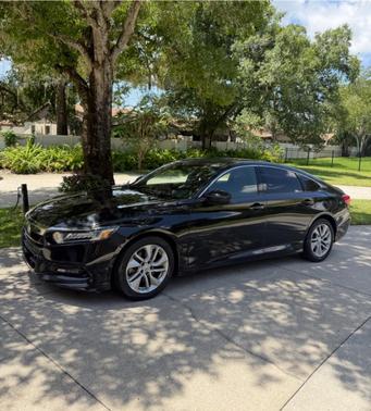 Black 2018 Honda Accord Sport