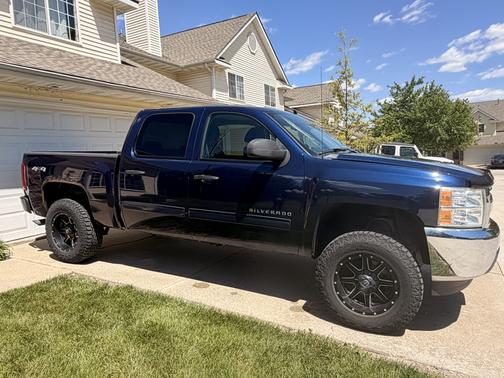 Blue 2012 Chevrolet Silverado 1500 LT