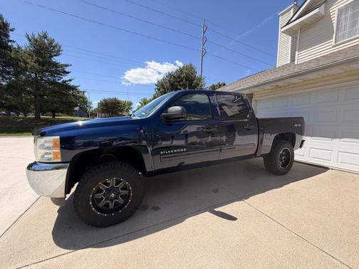 Blue 2012 Chevrolet Silverado 1500 LT