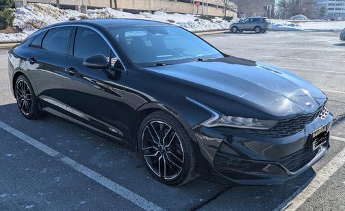 Black 2021 Kia K5 GT