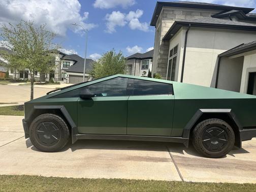 Green 2024 Tesla Cybertruck AWD