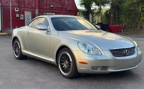 Silver 2002 Lexus SC 430 Base