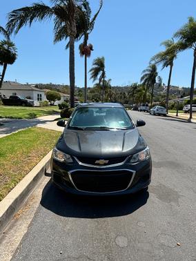 Gray 2017 Chevrolet Sonic LT