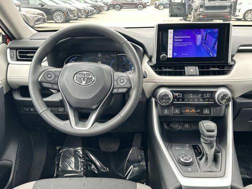 Red 2025 Toyota RAV4 Hybrid XLE
