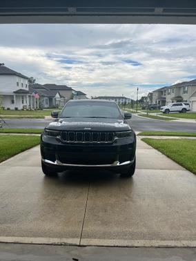 Black 2025 Jeep Grand Cherokee L Laredo