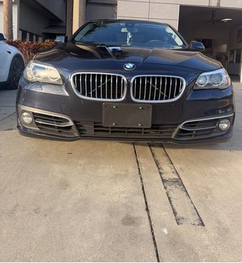Blue 2015 BMW 528 i xDrive