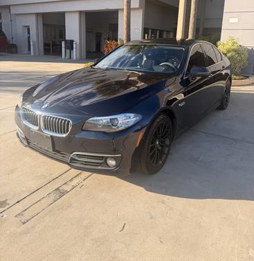 Blue 2015 BMW 528 i xDrive