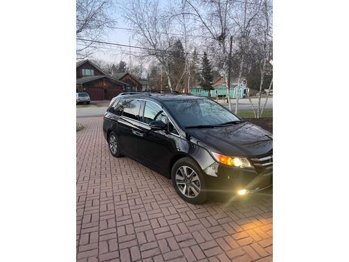 Black 2016 Honda Odyssey Touring