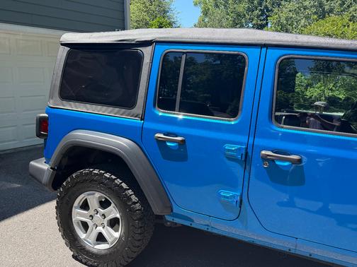 Blue 2022 Jeep Wrangler Unlimited Sport S
