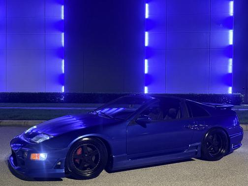 Blue 1993 Nissan 300ZX Base