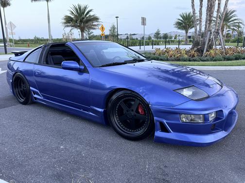 Blue 1993 Nissan 300ZX Base