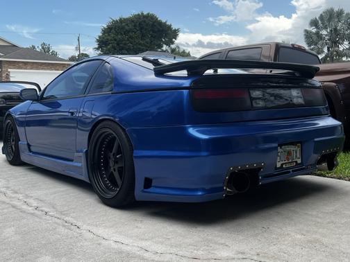 Blue 1993 Nissan 300ZX Base
