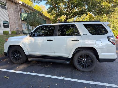 White 2021 Toyota 4Runner Nightshade
