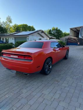 Orange 2013 Dodge Challenger SRT8
