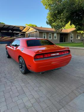 Orange 2013 Dodge Challenger SRT8