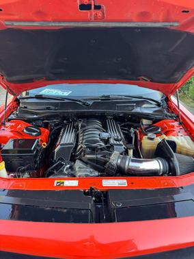 Orange 2013 Dodge Challenger SRT8