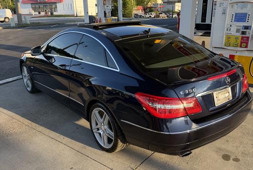 Blue 2012 Mercedes-Benz E-Class E 350